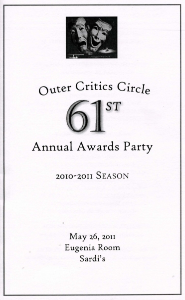 Photo Coverage: MORMON, Foster, Rylance & More Win Big at Outer Critics Circle Awards! 