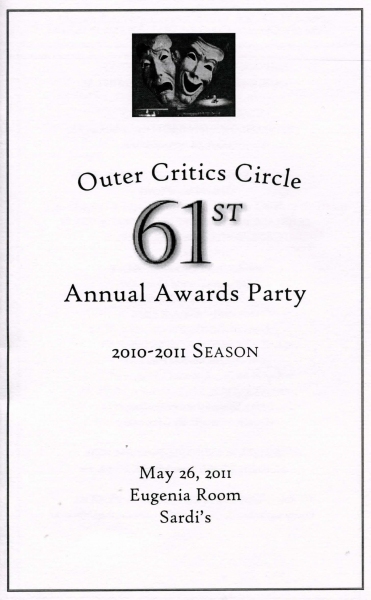 Photo Coverage: MORMON, Foster, Rylance & More Win Big at Outer Critics Circle Awards! Image