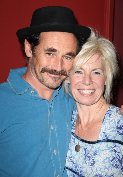 Mark Rylance & Claire van Kampen attending the 61st Annual Outer Critics Circle Award Photo