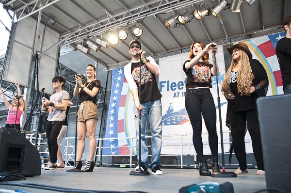 Photo Coverage: Broadway at Fleet Week Image