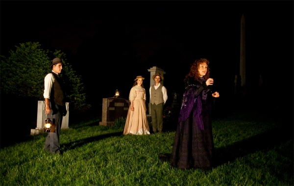 Photo Flash: SPOON RIVER PROJECT in Green-Wood Cemetery 