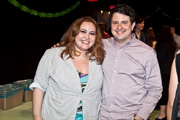 Tanya Saracho and director Jerry Ruiz  Photo