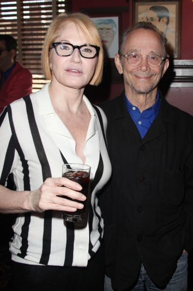 Ellen Barkin & Joel Grey attends Sardi's unveils Caricatures of 'The Normal Heart' To Photo