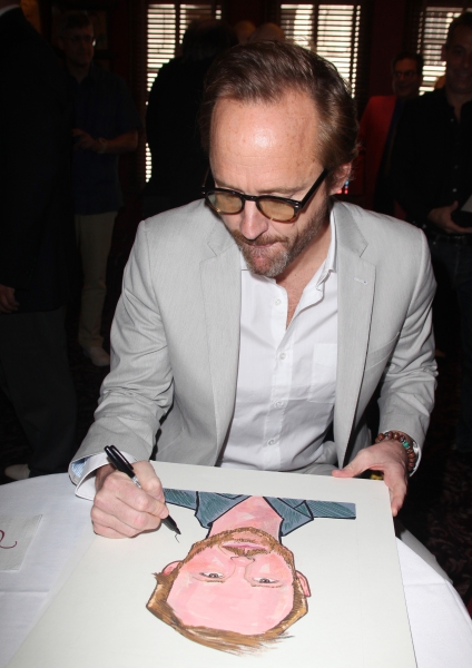 John Benjamin Hickey attends Sardi's unveils Caricatures of 'The Normal Heart' Tony A Photo