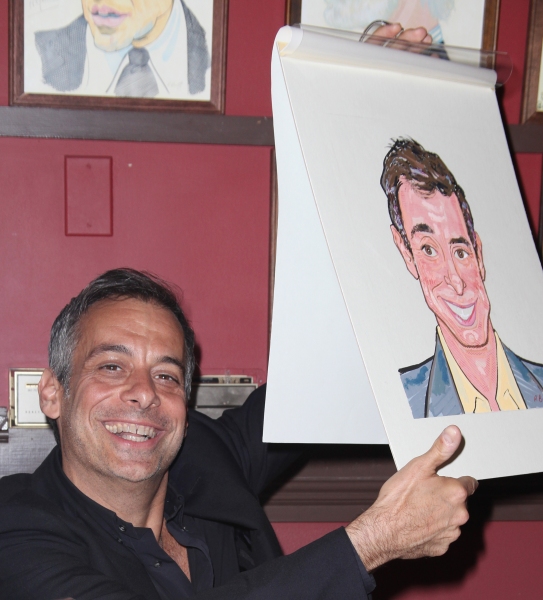 Joe Mantello attends Sardi's unveils Caricatures of 'The Normal Heart' Tony Award Nom Photo