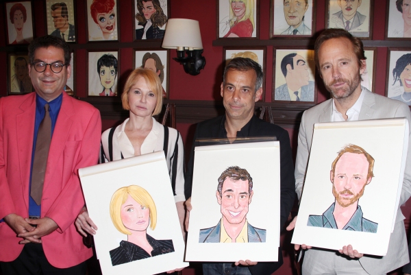 Michael Musto hosts Sardi's unveils Caricatures of 'The Normal Heart' Tony Award Nomi Photo