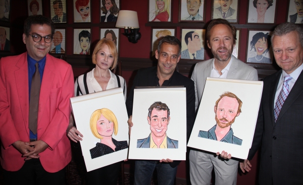 Michael Musto hosts Sardi's unveils Caricatures of 'The Normal Heart' Tony Award Nomi Photo
