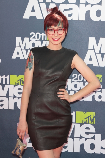 Liz Lee pictured at the 2011 MTV Movie Awards Arrivals at Universal Studios' Gibson A Photo