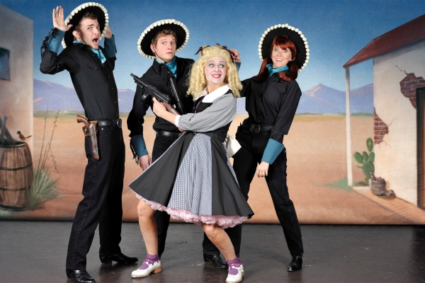 Photo Flash: Desert Star's GOLDILOCKS CAPONE AND THE 3 AMIGOS!  Image