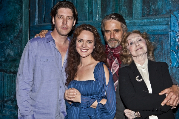 James Barbour, Melissa Errico, Jeremy Irons and Charlotte Moore Photo