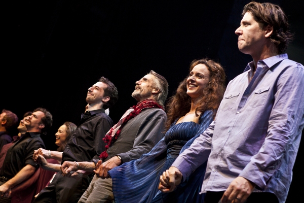 Jeremy Irons, Melissa Errico, James Barbour and the Cast of "Camelot" Photo