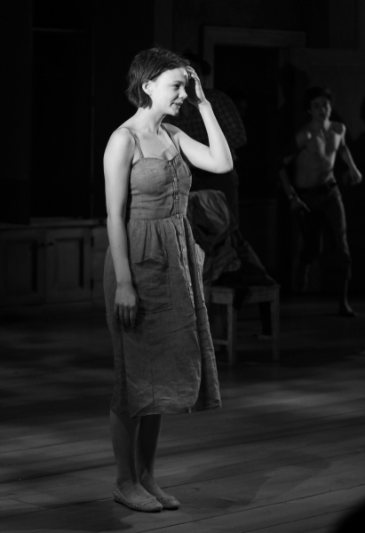 Carey Mulligan during the 'Through A Glass Darkly' Opening Night Curtain Call at New  Photo