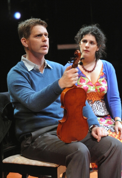 Michael Kaye (Elliot) and Becky Webber (Grace)  Photo