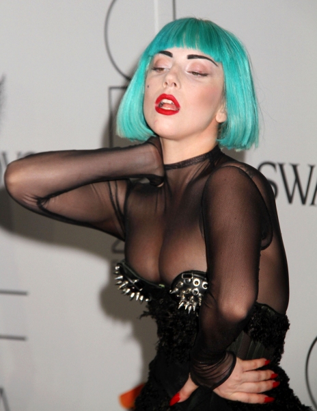 Photo Flash: Lady Gaga Attends CFDA Fashion Awards Image