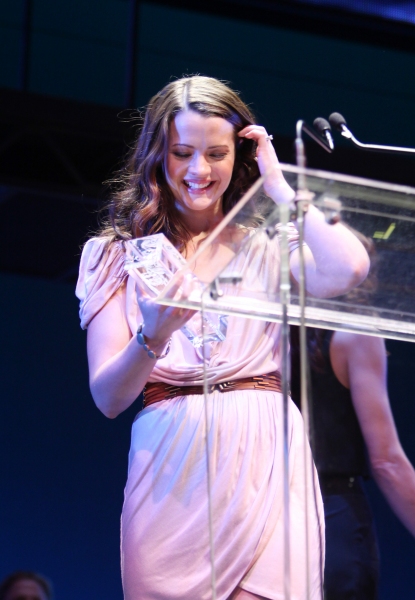 Rose Hemingway during the 2001 Theatre World Awards Presentation at the August Wilson Photo