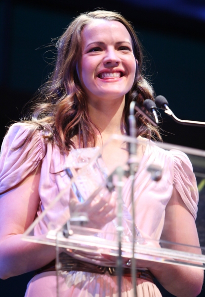 Rose Hemingway during the 2001 Theatre World Awards Presentation at the August Wilson Photo