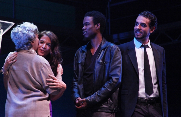 Annabella Sciorra, Zoe Caldwell, Chris Rock & Bobby Cannavale Photo