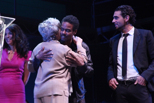 Annabella Sciorra, Zoe Caldwell, Chris Rock & Bobby Cannavale Photo