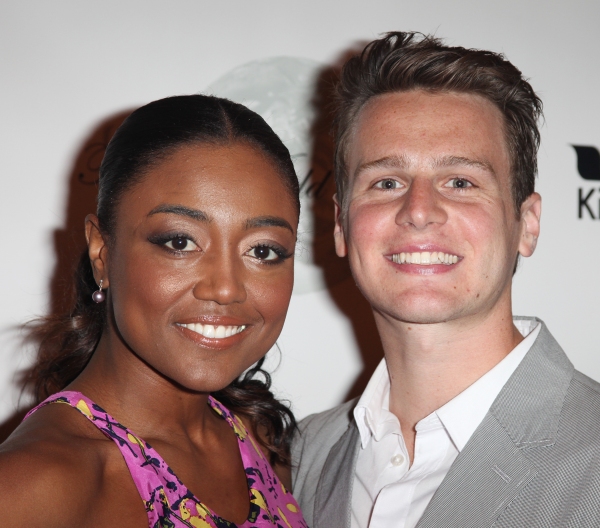Patina Miller & Jonathan Groff attending the 2011 Theatre World Awards at the August  Photo