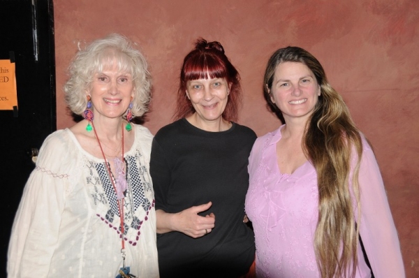 Diane Martindale (Artistic Director), Angela Huff (Costume Designer) & Bonnie Comley Photo