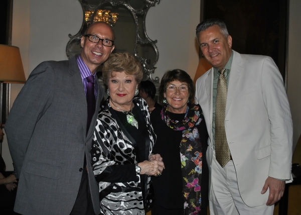Richard Ridge, Marilyn Maye, Helen Reddy, publicist Richard Hillman Photo