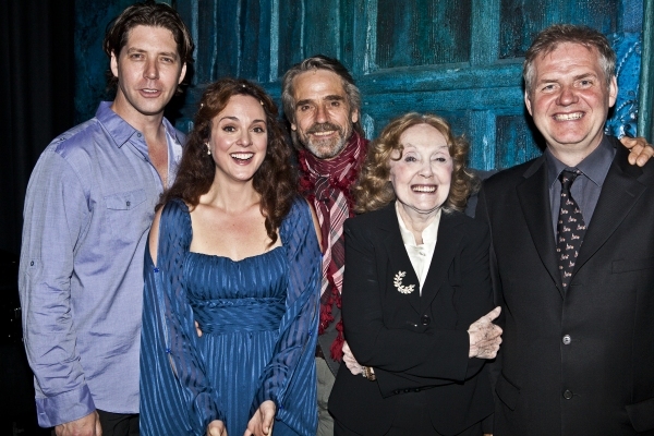 James Barbour, Melissa Errico, Jeremy Irons, Charlotte Moore and Ciaren O'Reilly. Pho Photo