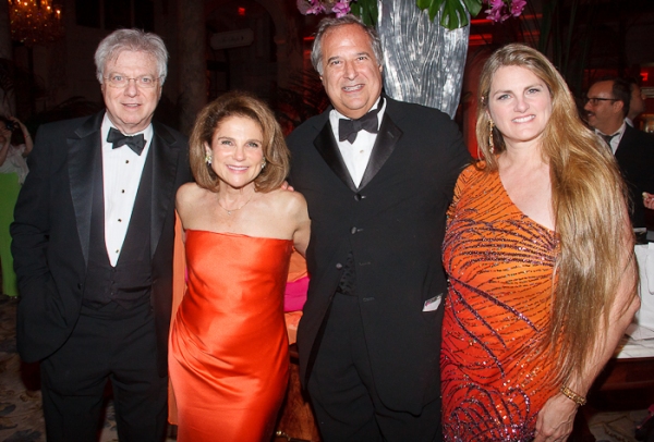 Andrew Harris-Levy, Tovah Feldshuh, Stewart Lane and Bonnie Comley
 Photo