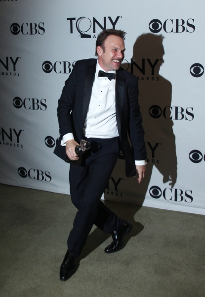 Norbert Leo Butz in the Press Room at The 65th Annual Tony Awards in New York City.  Photo