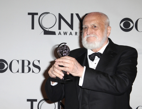 Desmond Heeley in the Press Room at The 65th Annual Tony Awards in New York City.  Photo