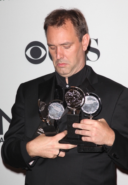 Trey Parker in the Press Room at The 65th Annual Tony Awards in New York City.  Photo