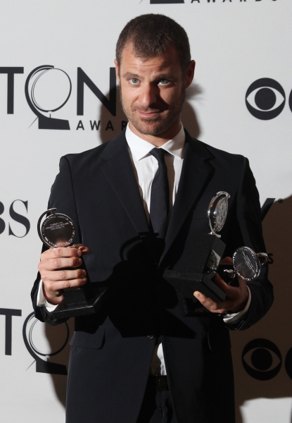 Matt Stone in the Press Room at The 65th Annual Tony Awards in New York City.  Photo