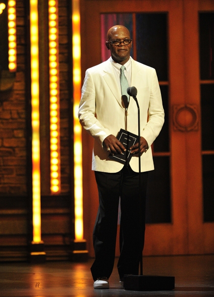 Samuel L. Jackson is shown at the 2011 Tony Awards held at the Beacon Theatre in New  Photo