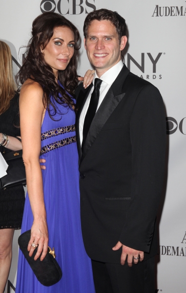 Laura Benanti & Steven Pasquale attending The 65th Annual Tony Awards in New York Cit Photo