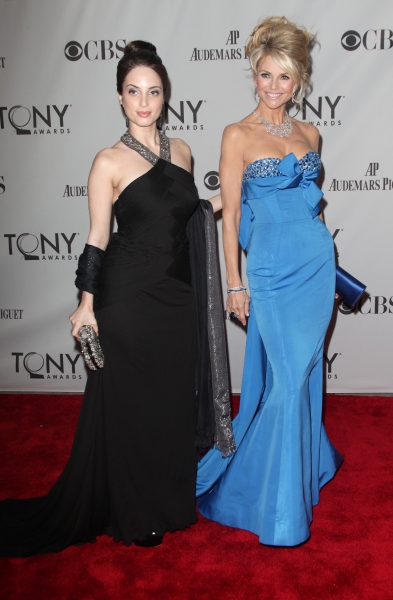 Alexa Ray Joel & Christie Brinkley attending The 65th Annual Tony Awards in New York  Photo