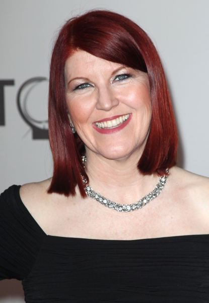 Kate Flannery attending The 65th Annual Tony Awards in New York City.  Photo