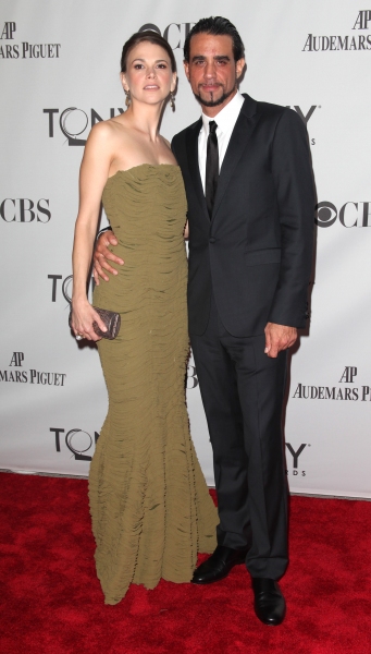 Sutton Foster & Bobby Cannavale attending The 65th Annual Tony Awards in New York Cit Photo