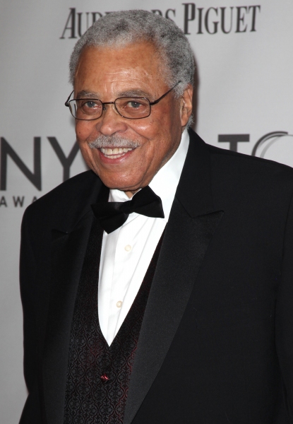 James Earl Jones attending The 65th Annual Tony Awards in New York City.  Photo