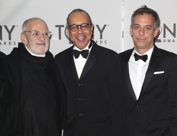 Larry Kramer, George C. Wolfe & Joe Mantello attending The 65th Annual Tony Awards in Photo