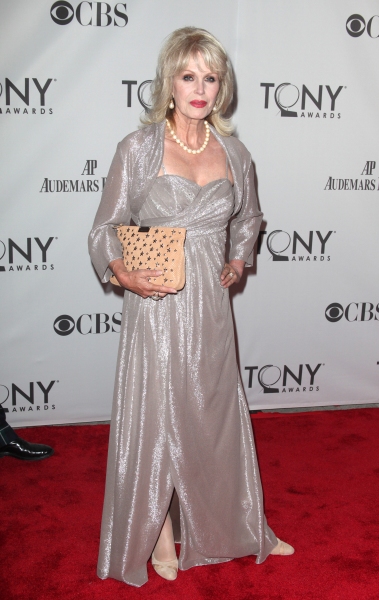Joanna Lumley attending The 65th Annual Tony Awards in New York City.  Photo