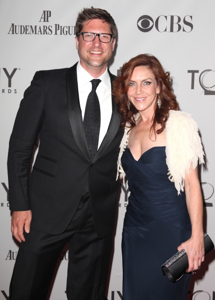 Christopher Sieber & Andrea McArdle attending The 65th Annual Tony Awards in New York Photo