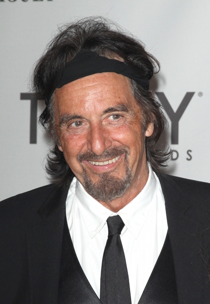 Al Pacino attending The 65th Annual Tony Awards in New York City.  Photo