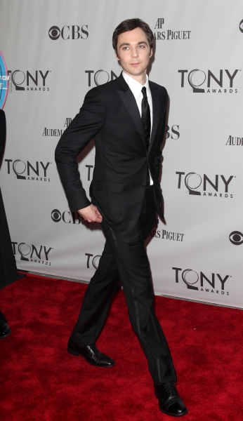 Jim Parsons attending The 65th Annual Tony Awards in New York City.  Photo