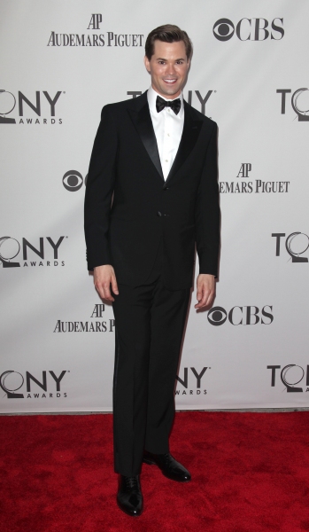 Andrew Rannells attending The 65th Annual Tony Awards in New York City.  Photo