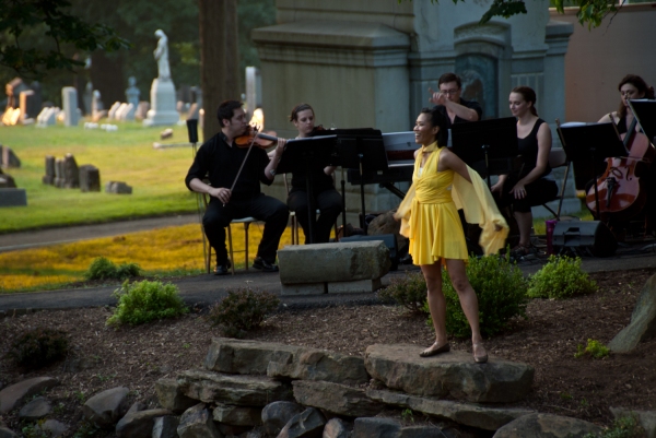 Photo Flash: Pittsburgh Opera Theater's EURIDICE AND ORPHEUS Brought to Life in Historic Allegheny Cemetery 6/9 - 6/11 Image