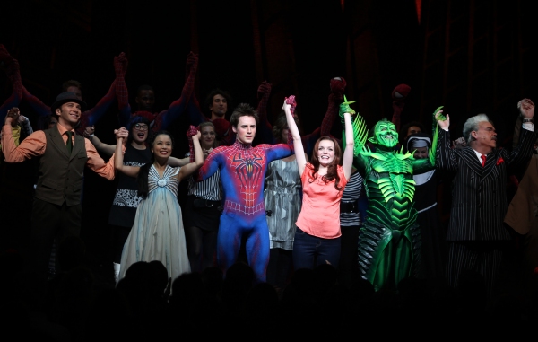 Photo Coverage: SPIDER-MAN: TURN OFF THE DARK Opening Night Curtain Call 