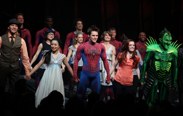 Photo Coverage: SPIDER-MAN: TURN OFF THE DARK Opening Night Curtain Call 