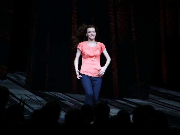 Jennifer Damiano during the ''Spider-Man Turn off the Dark'' Opening Night Curtain Ca Photo