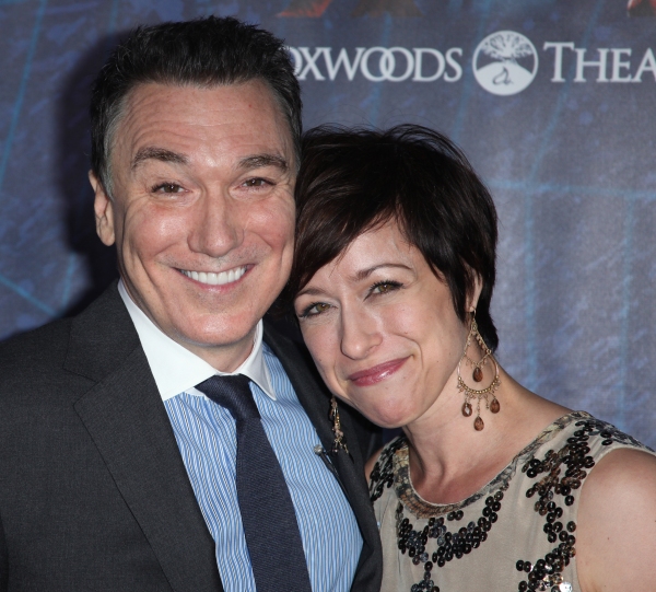 Patrick Page & Paige Davis attending the ''Spider-Man Turn off the Dark'' Opening Nig Photo