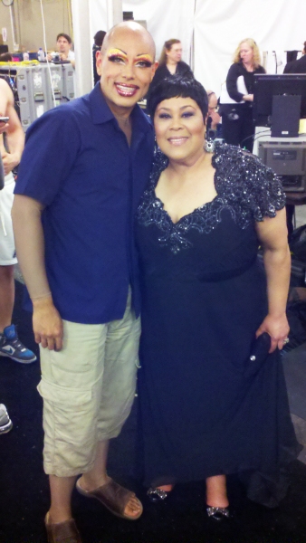 Photo Flash: PRISCILLA Backstage at the Tonys! Image