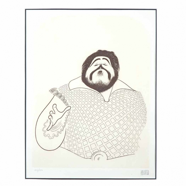 Photo Coverage: Al Hirschfeld Drawings Up for Auction & More for 108th Late Birthday Image
